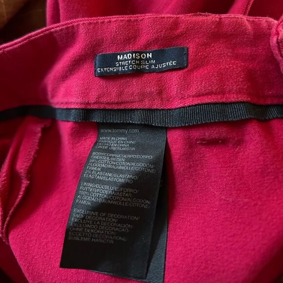 Tommy Hilfiger Madison Streatch Slim Women Size 4 - Picture 5 of 6